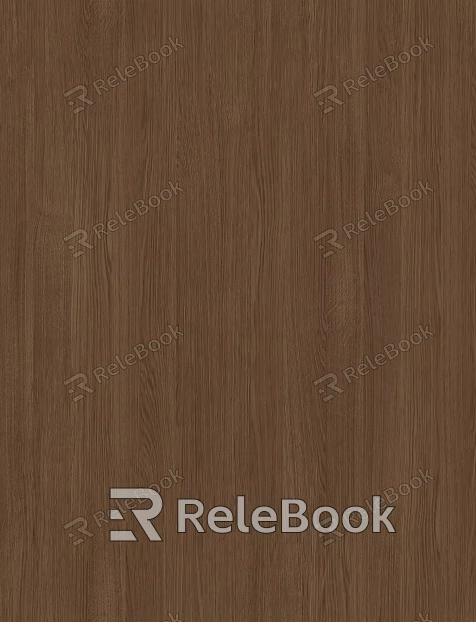 Wood grain black walnut semi-transparent wood skin seamless texture