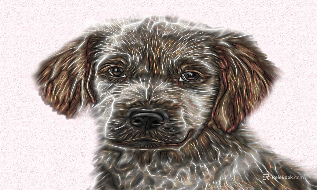 Animal painting texture