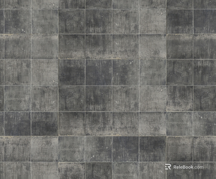 Cement gray floor tile texture