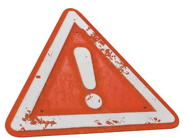 Warning sign PBR texture (ID:ffach504281)