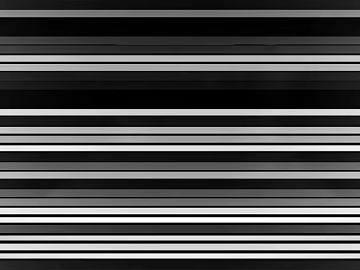 Black and white striped metal plate wall decoration 3d model