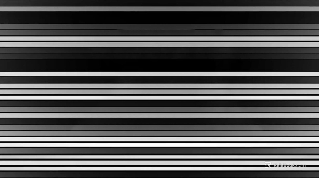 Black and white striped metal plate wall decoration texture