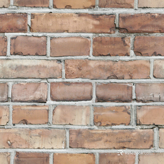 Broken brick wall Red brick wall texture