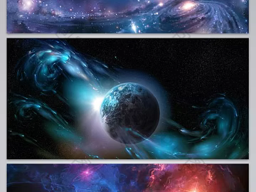 cosmic starry sky 3d model