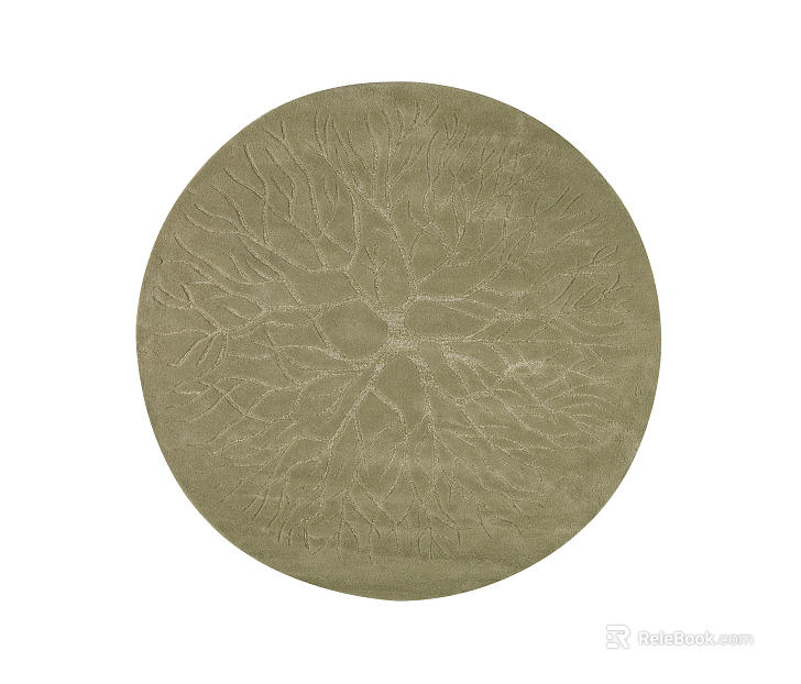 Round carpet texture