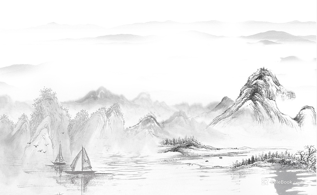 landscape painting texture