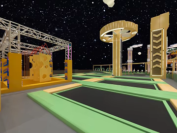 Star Wind Indoor Trampoline Venue texture (ID:ffaeh964539)