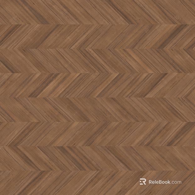 Wood floor dark fish bone pattern texture