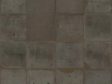 Gray cement brick kitchen floor tile texture (ID:ffaeh737674)
