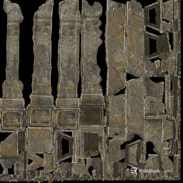 Grey Rock Building Component Decoration texture