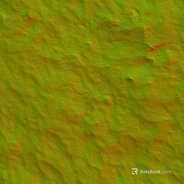 Yellow-green textured artistic paint for walls texture