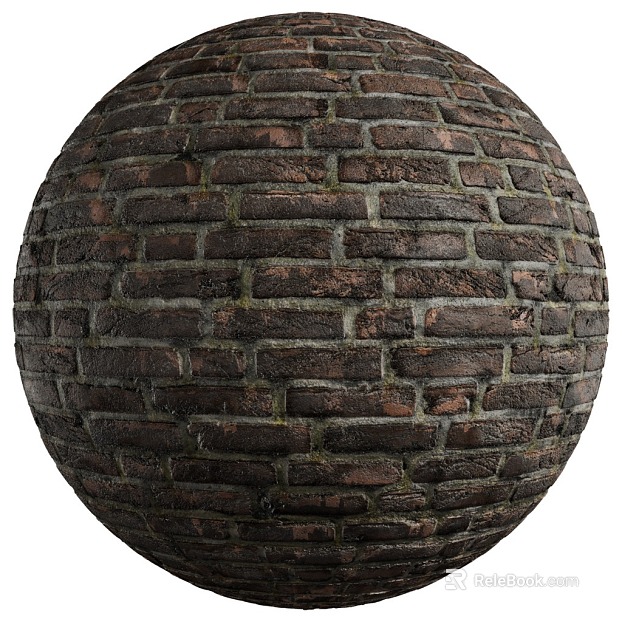 Brick wall PBR texture