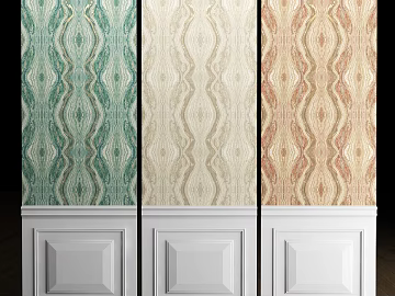 European pattern multi-color wallpaper wall decoration texture (ID:ffaeh244226)