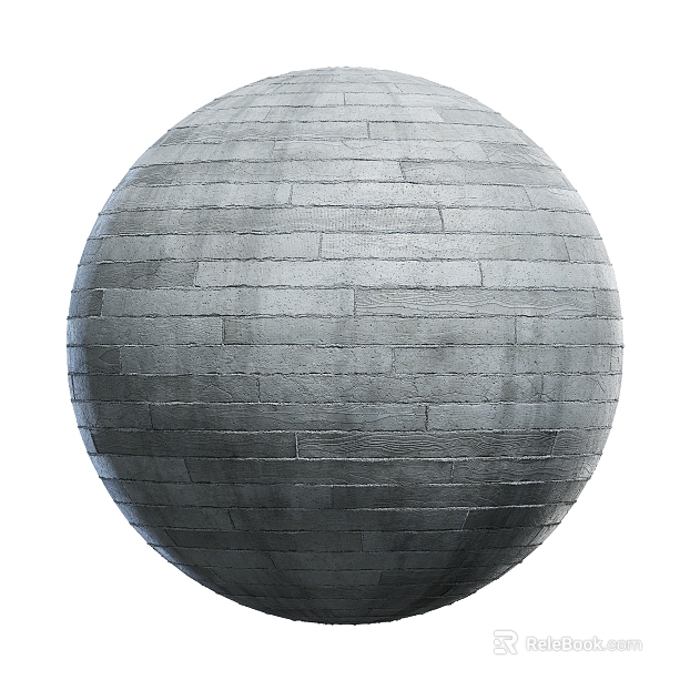 Concrete wall PBR texture