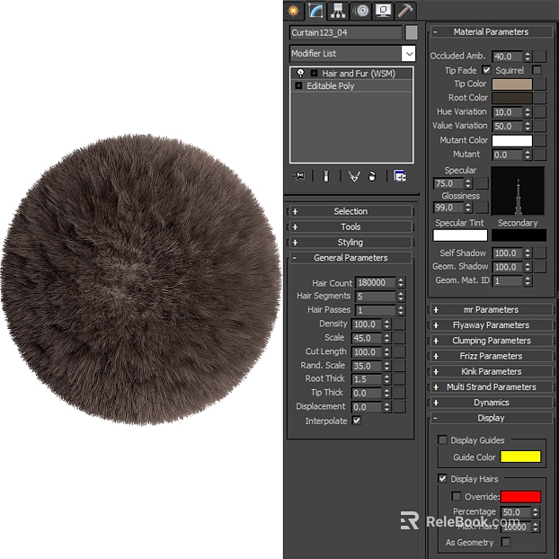 Dark Brown Cashmere Soft Pillow texture