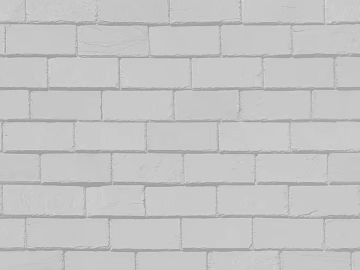 Brick wall exterior wall white square brick seamless texture (ID:ffajg50444)