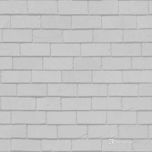 Brick wall exterior wall white square brick seamless texture