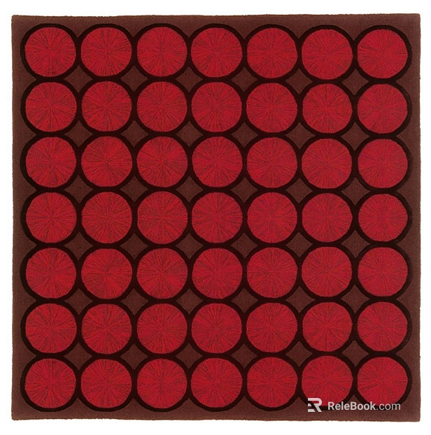 Nordic Round Carpet texture