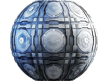 Space capsule PBR texture (ID:ffach632824)