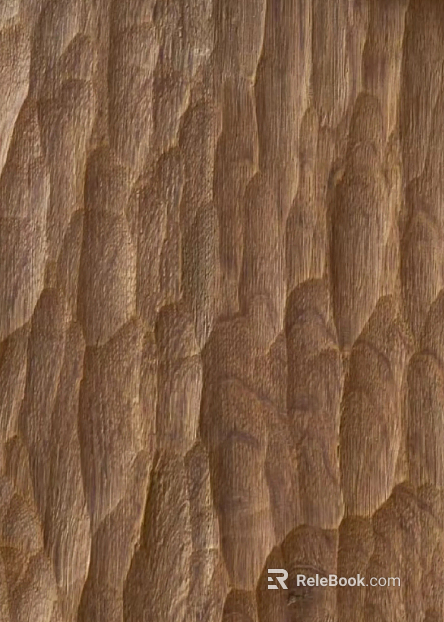 Curry color embossed wood grain background wall texture