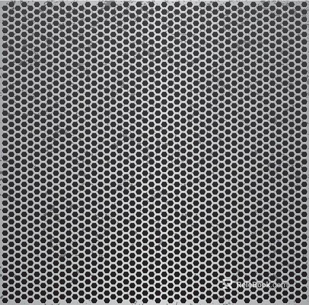 Perforated plate texture