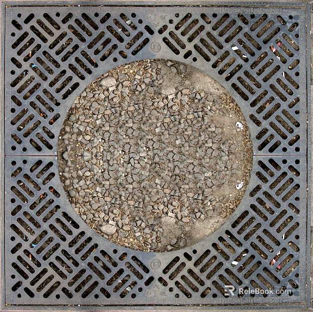 manhole cover texture