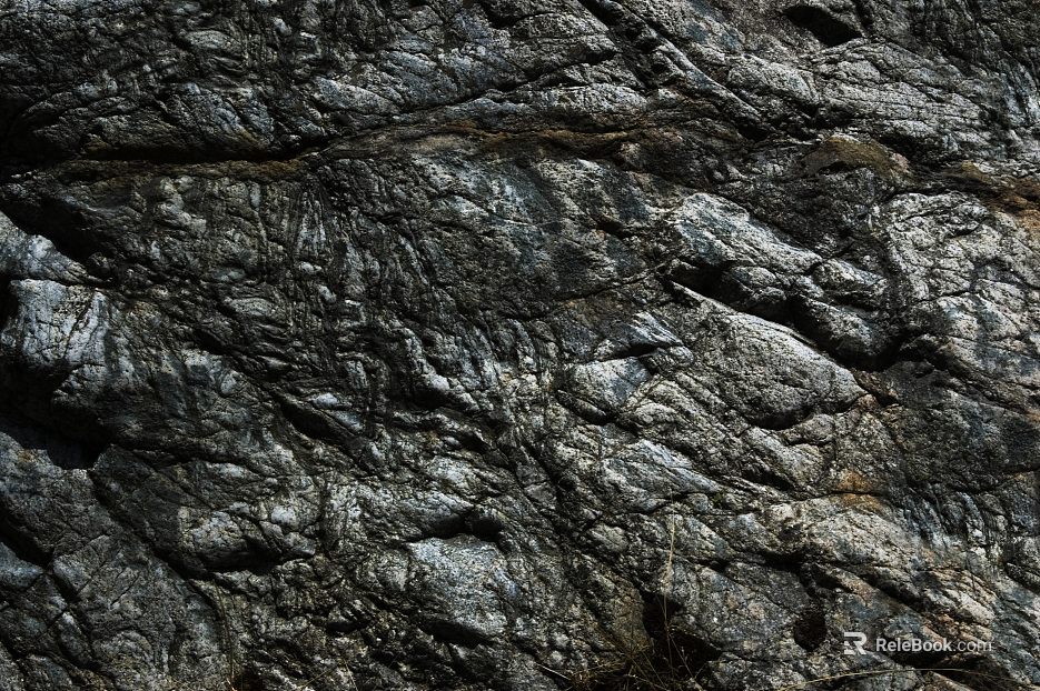 Rock Black Mountain Rock texture