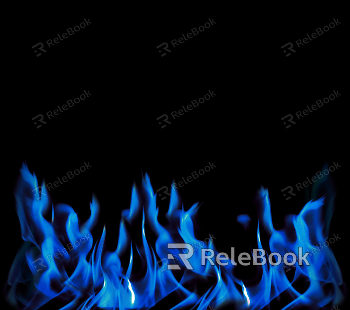 Flame texture texture