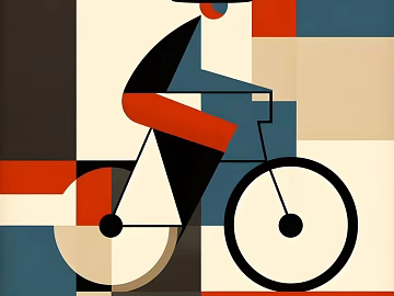 Geometric abstract riding decorative painting texture (ID:ffaeh817594)