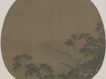 Song-style ancient‑flavored decorative hanging painting texture (ID:ffaeh289244)