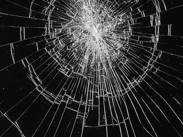 Broken glass 3d model