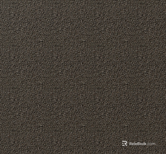 Ancient pebble texture covered with pine needles texture