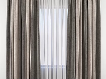 Gray Beige Fabric Curtain Bedroom Living Room texture (ID:ffaeh505736)