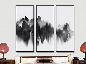 black and white painting texture (ID:ffabg00084)