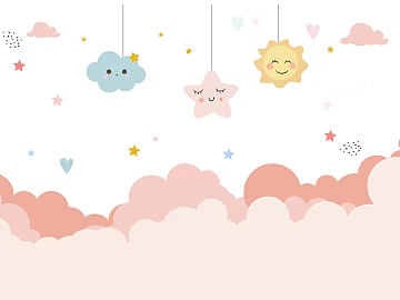 Children's Wallpaper 3d model