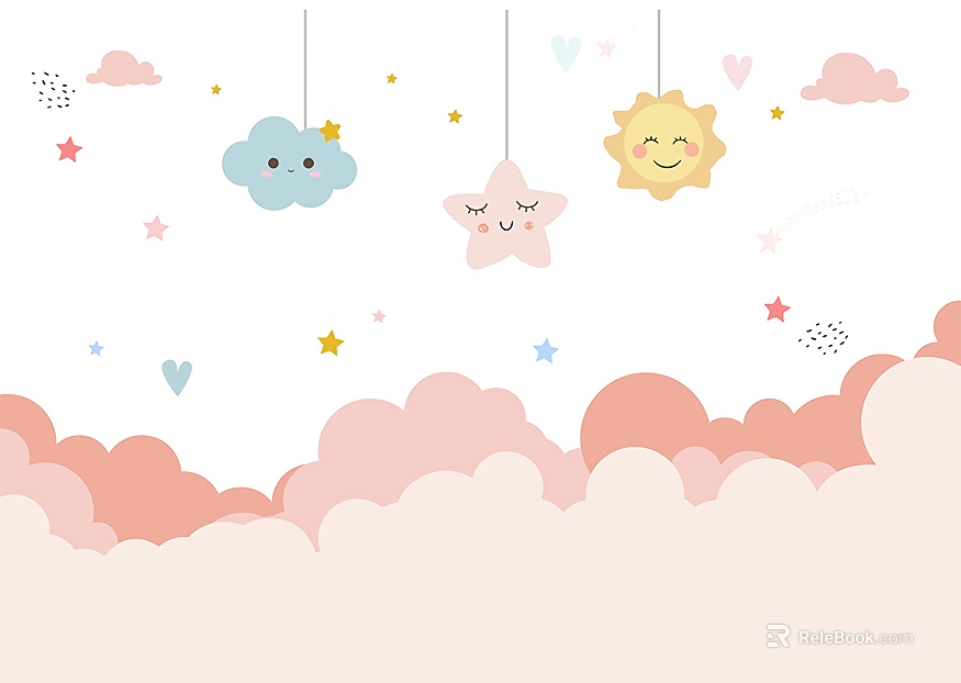 Children's Wallpaper texture