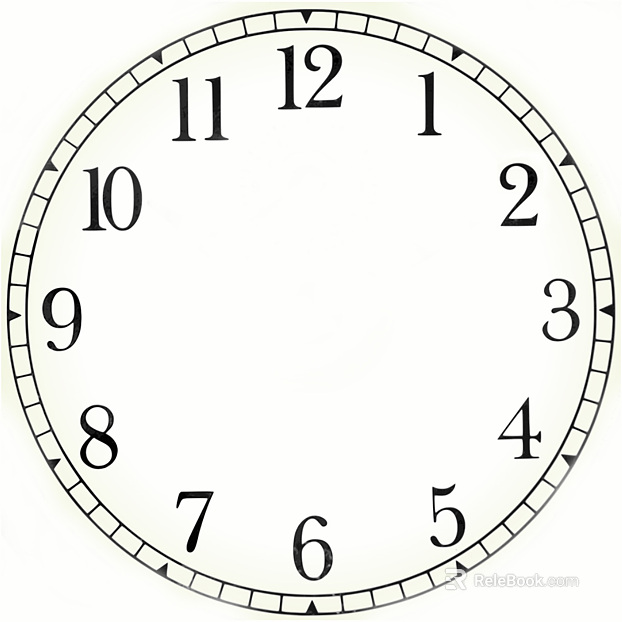 Clock texture