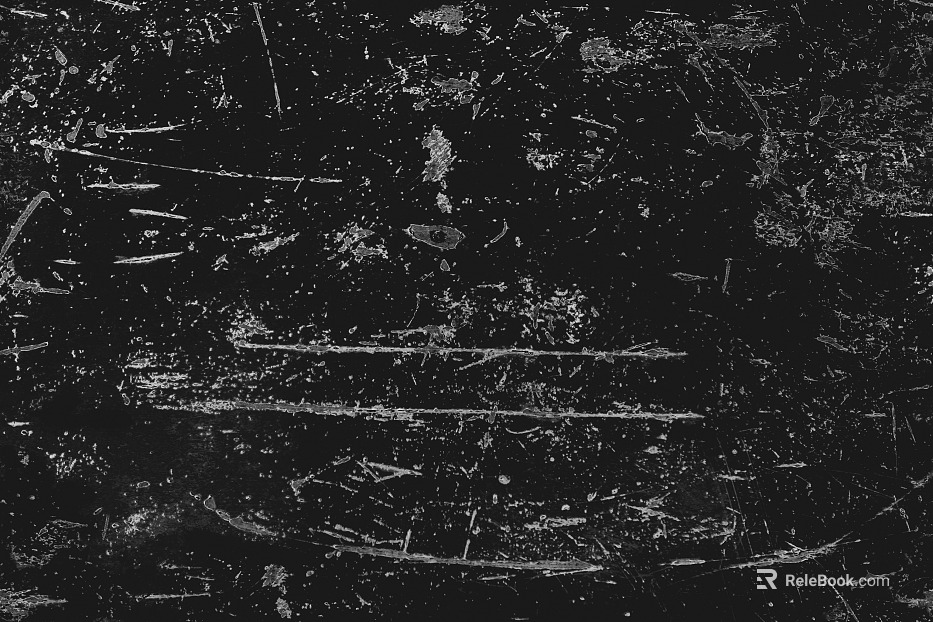 Metal black and white map texture