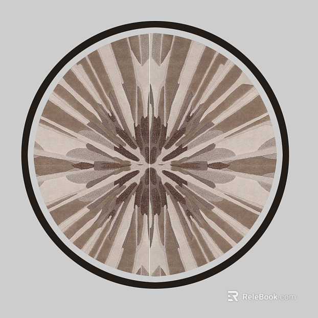 Round carpet texture