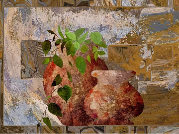 abstract painting 3d model