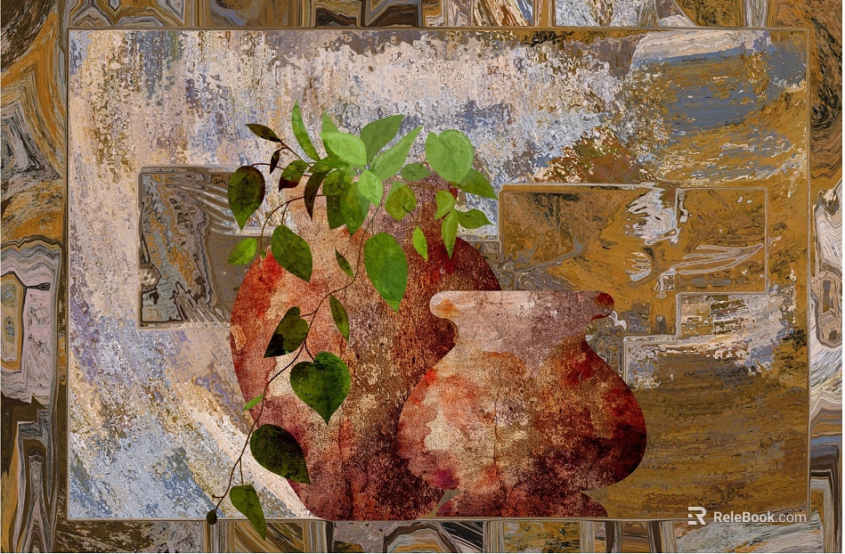abstract painting texture