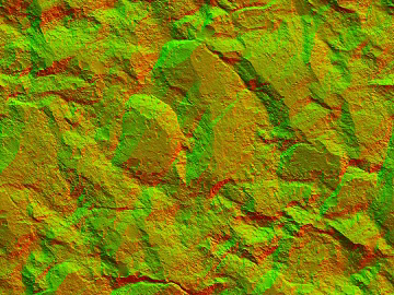 Green Orange Bump Rock Wall Finish texture (ID:ffaeh260039)