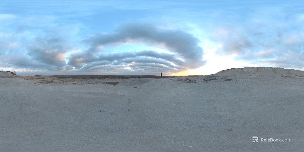 Outdoor Sandy Dusk HDR texture