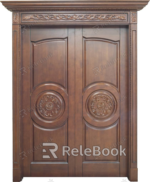 Wooden door texture