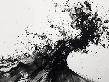 Ink and wash texture (ID:ffach292543)