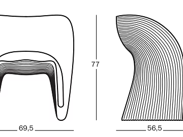 Modern wood dining chair furniture blueprint texture (ID:ffaeh986184)