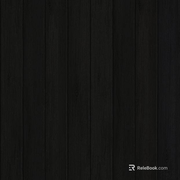 Wooden panel wood board black shiny seamless texture