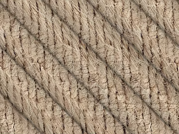 Hemp rope 3d model