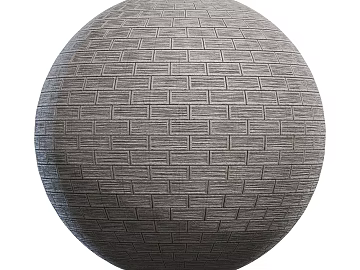 Brick wall PBR texture (ID:ffach097714)