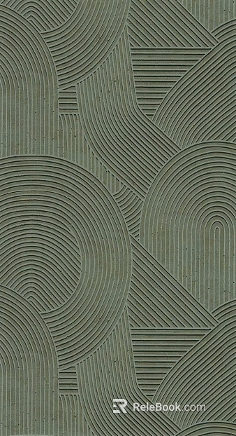 Geometric rug texture